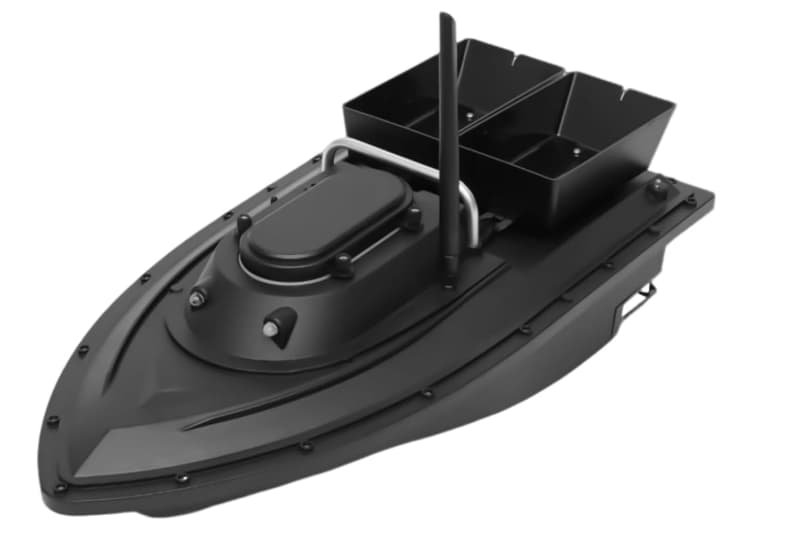 Bateau amorceur 2 trémie